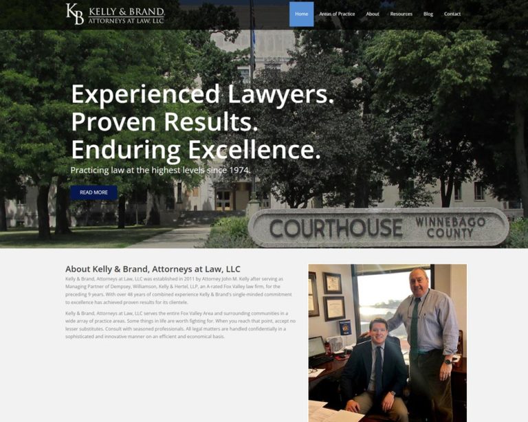 Kelly Brand Lawn Website