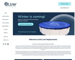 Liner Replacement Website