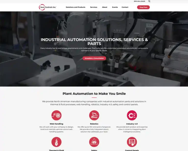 Sure Controls Website
