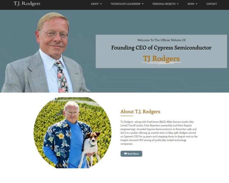 TJ Rodgers Website