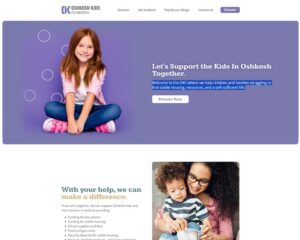 Oshkosh Kids Website Screenshot