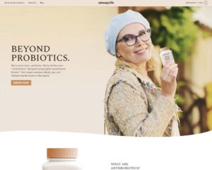 Somaya Life Website Screen Shot
