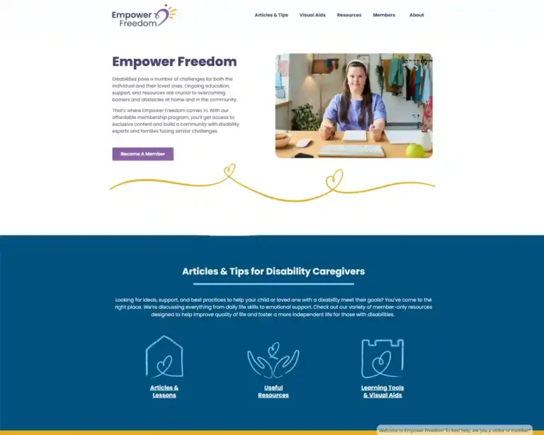 Empower Freedom Website