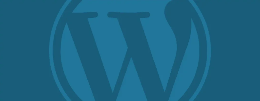 Illustration with a WordPress logo.