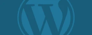 Illustration with a WordPress logo.